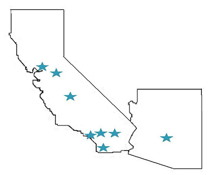 WCSG Location Map